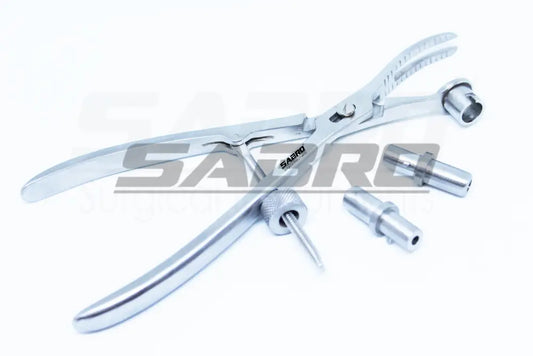 Plate And Bone Holding Forceps With Drill Sleeves Surgical Instruments