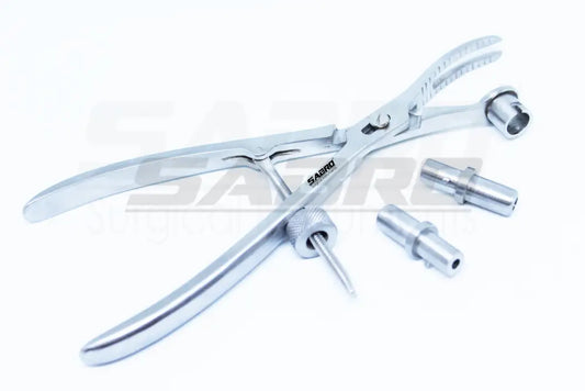Plate And Bone Holding Forceps With Drill Sleeves Surgical Instruments