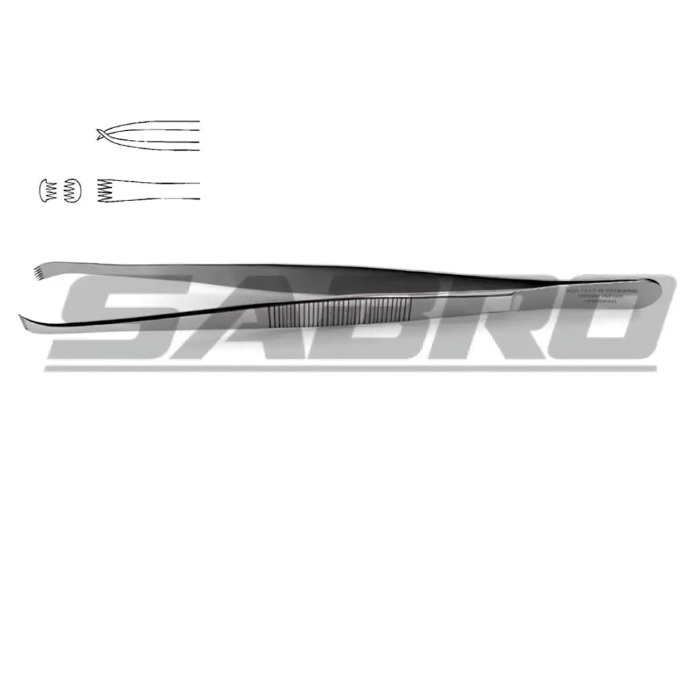 Stone Tissue Forceps - 5x6 teeth
