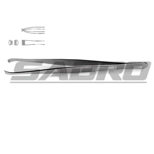 Stone Tissue Forceps - 5x6 teeth